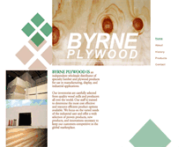 Tablet Screenshot of byrneplywood.com